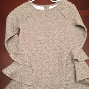 NWOT-Cat&Jack Grey metallic Dress